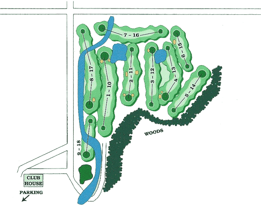 Deerfield Country Club Map